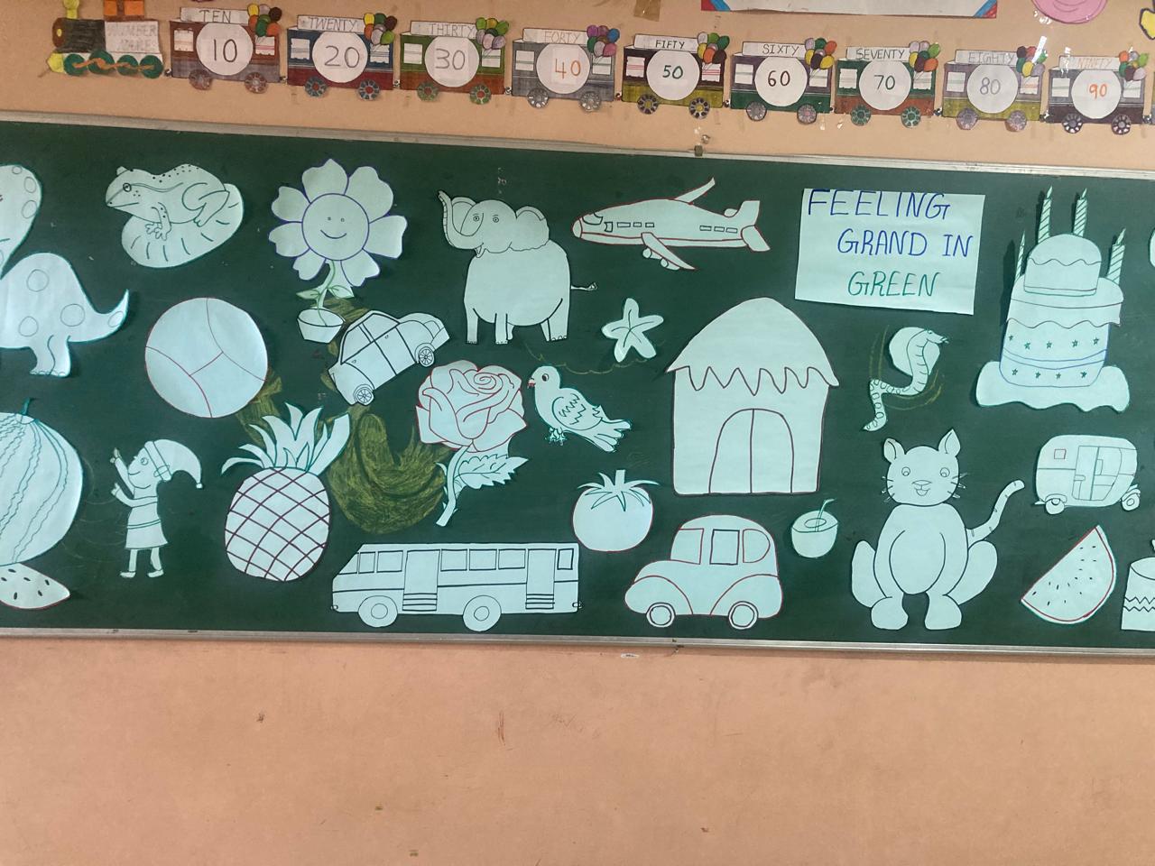 GREEN COLOUR DAY CELEBRATION-2024-25(LKG)