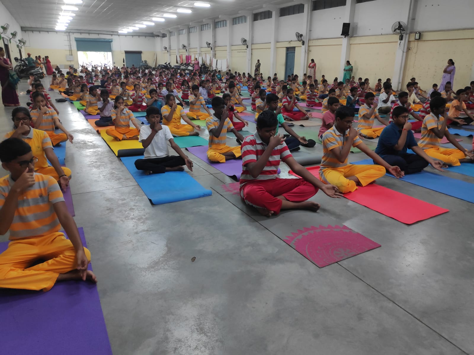 International yoga day celebrations 2024-25