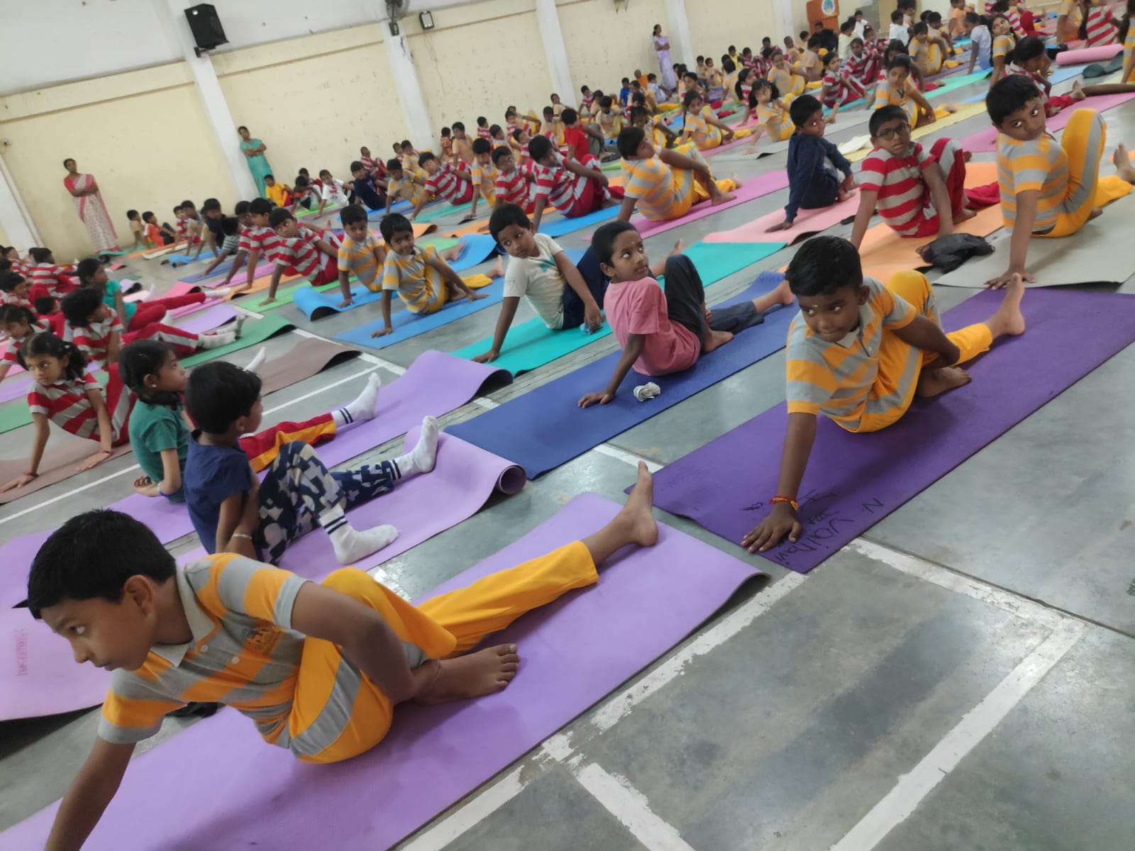 International yoga day celebration2024-25