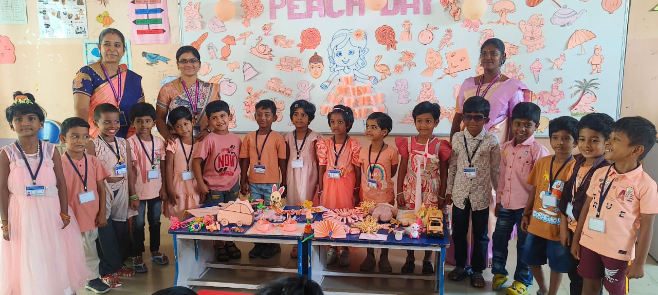 Peach colour day celebration 2025-26