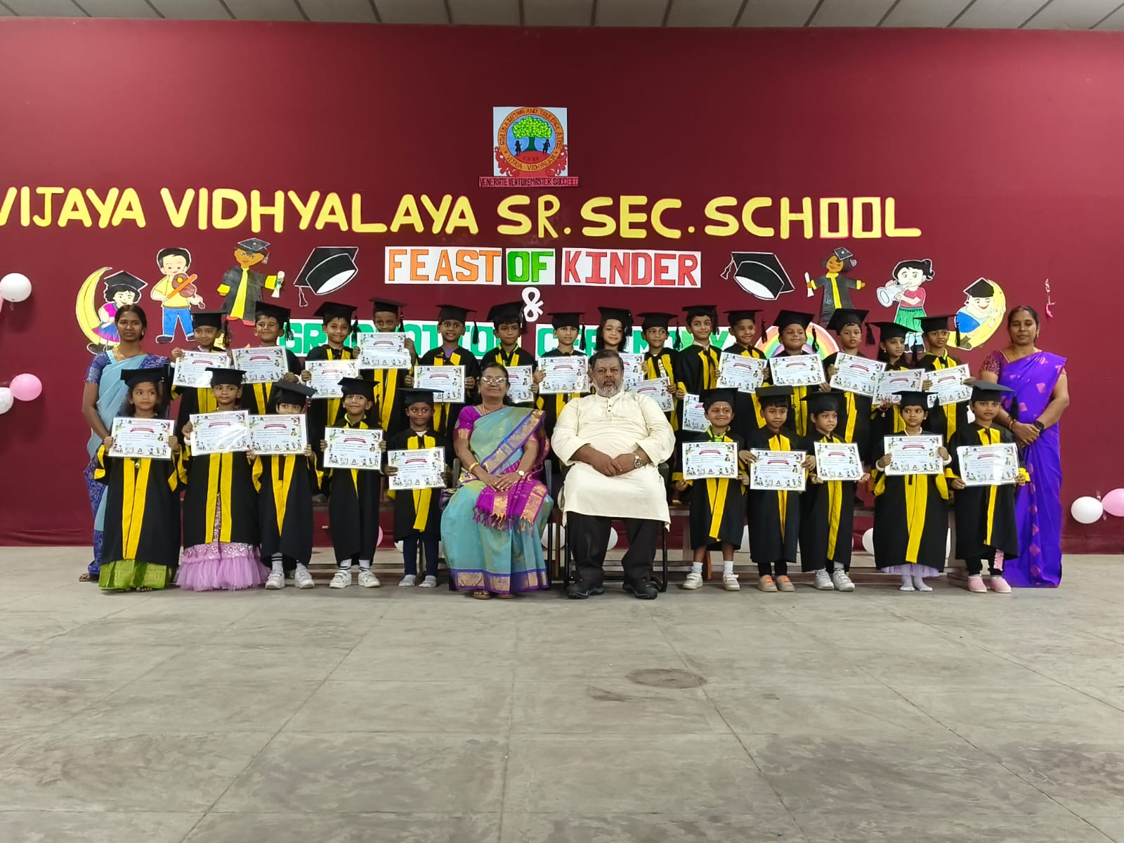 Feast of kinder and graduation 2024-25(Kindergarten)